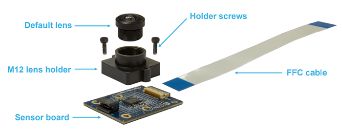 STMicroelectronics STEVAL-56G3MAI VD56G3 S-Board MIPI CSI-2套件